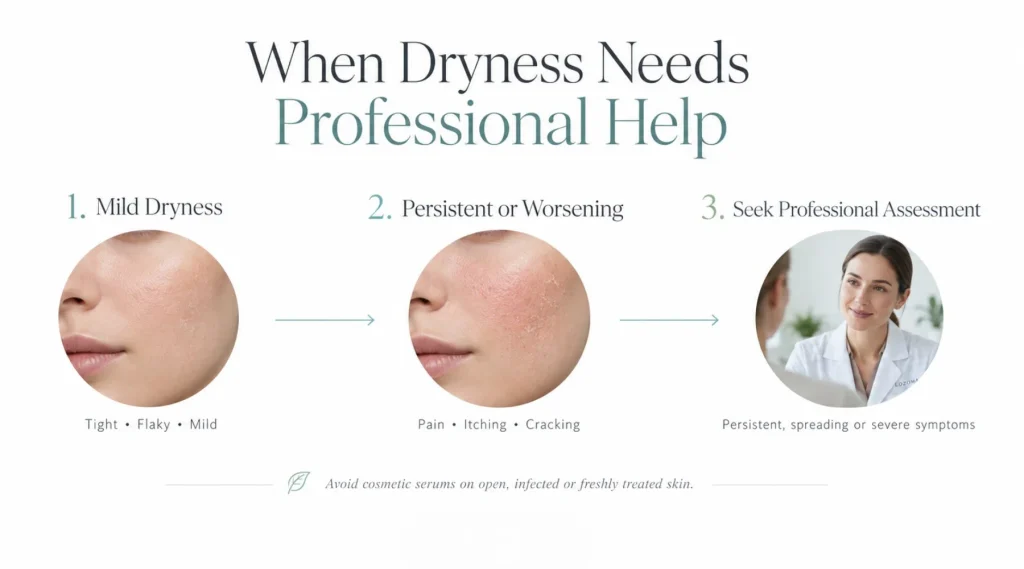 When Persistent Dryness Needs Professional Assessment