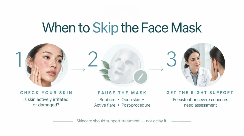 When a Face Mask Is Not the Right Treatment