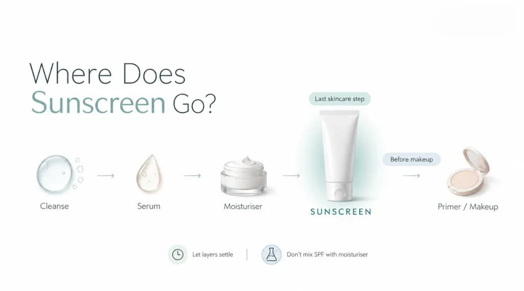 Where Sunscreen Fits in a Skincare Routine