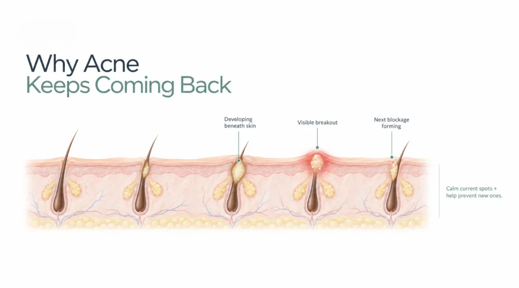 Why Does My Acne Keep Coming Back Even After It Clears?