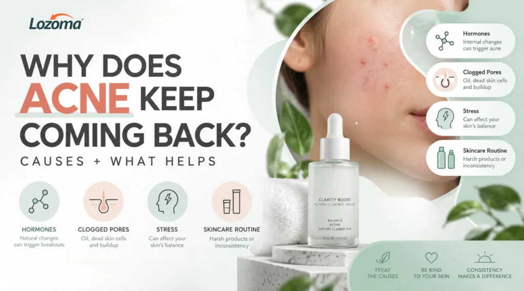 Why Does My Acne Keep Coming Back Causes and What Helps
