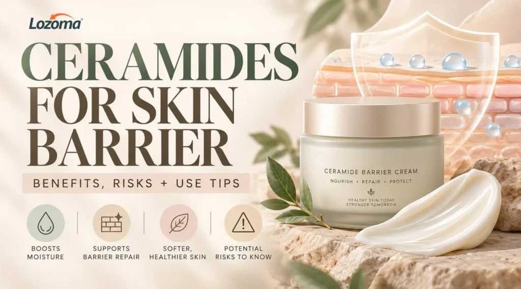 Ceramides for Skin Barrier: Benefits, Risks and Use Tips