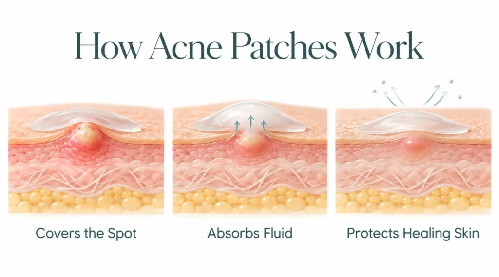 How Acne Patches Work Once You Put Them on a Spot