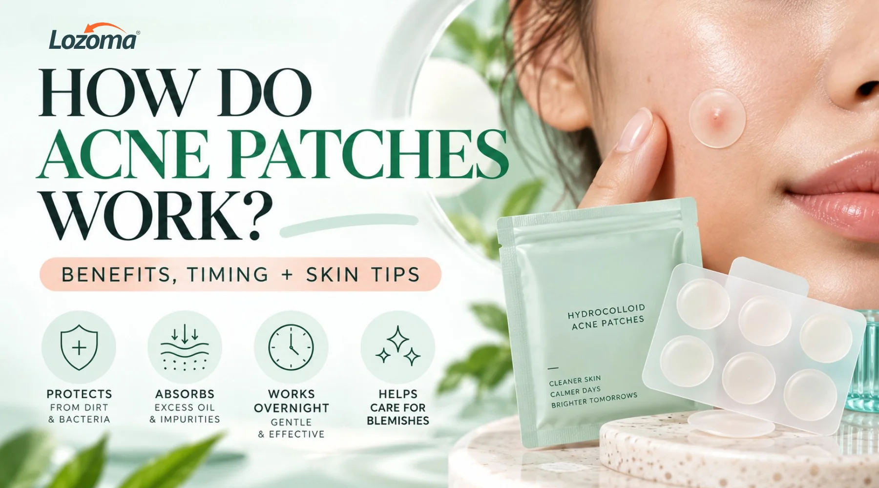 How Do Acne Patches Work? Benefits, Timing and Skin Tips