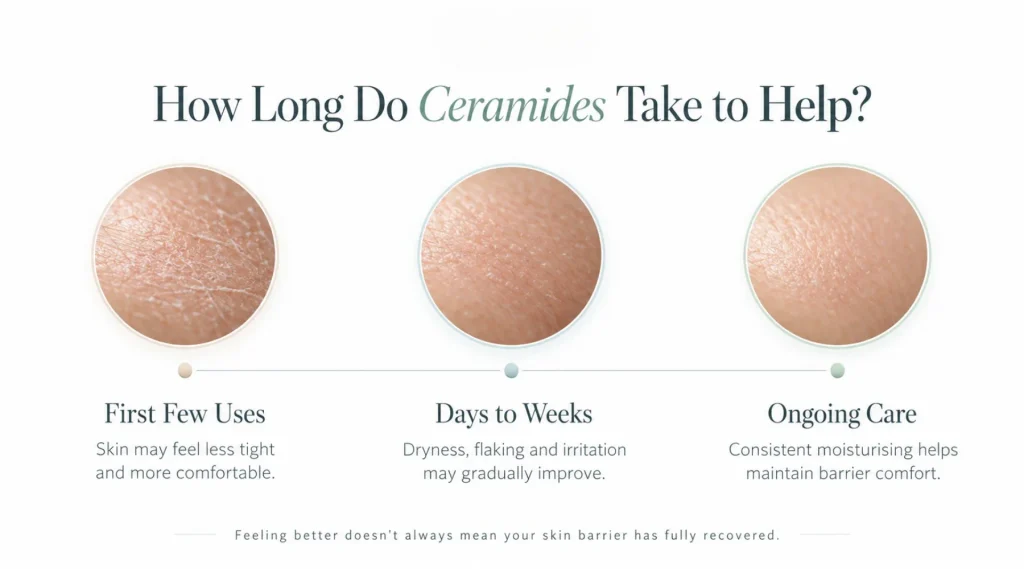 How Long Do Ceramides Take to Help the Skin Barrier?