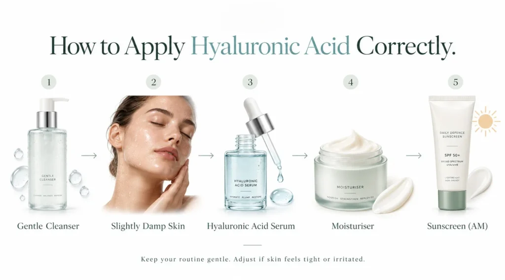 How to Use Hyaluronic Acid Without Drying Out Your Skin