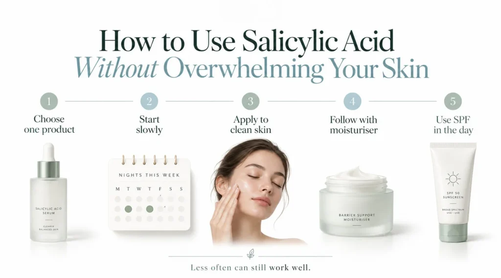 How to Use Salicylic Acid on the Face Without Overwhelming Your Skin