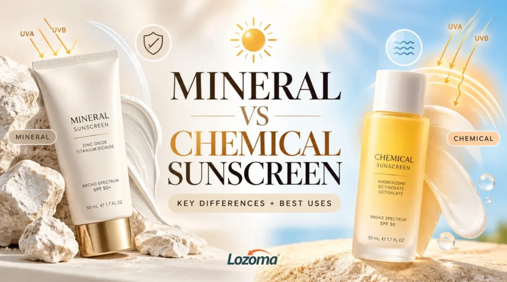 Mineral vs Chemical Sunscreen: Key Differences and Best Uses
