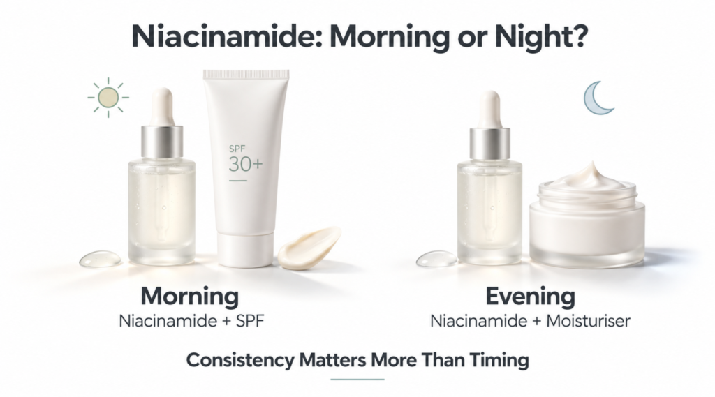 Morning or Night: When Should You Use Niacinamide for Hyperpigmentation?