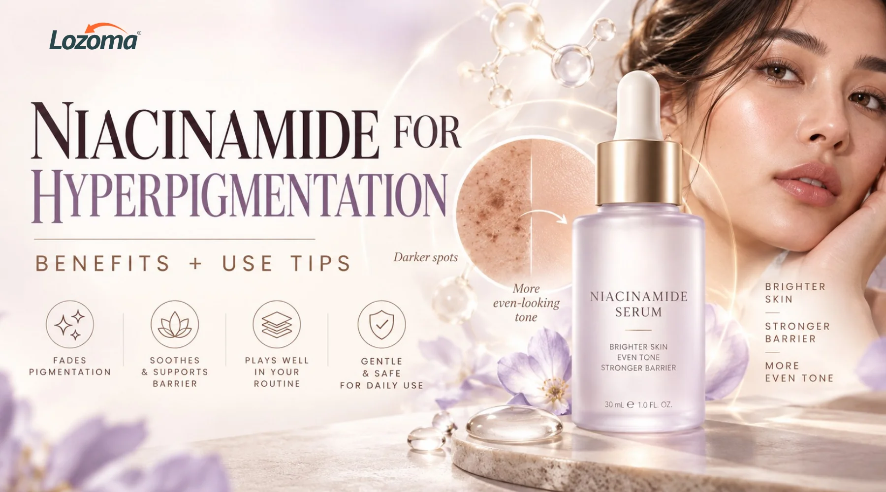 Niacinamide for Hyperpigmentation, Benefits and Use Tips