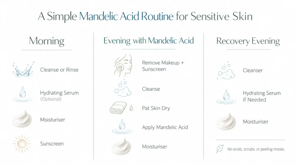 The Best Routine Using Mandelic Acid for Sensitive Skin