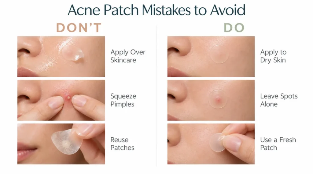 The Most Common Acne-Patch Mistakes