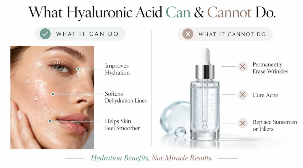 What Does Hyaluronic Acid Do for Skin When It Is Working Properly?