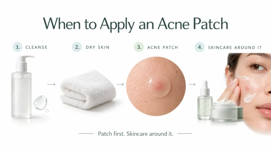 When Should You Apply an Acne Patch in Your Skincare Routine?