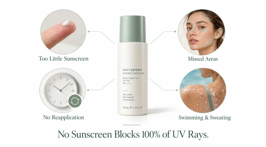 Why You Can Still Get Sunburn While Wearing Sunscreen